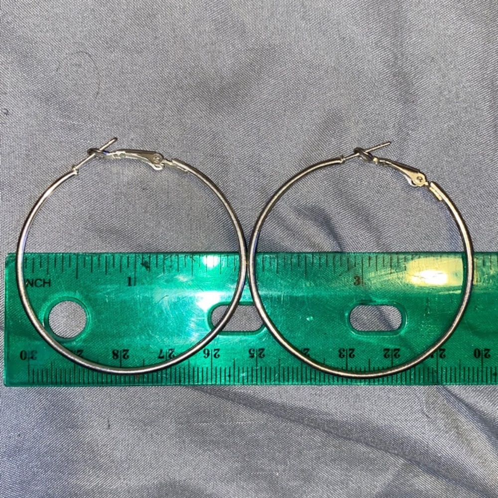 hoop earrings